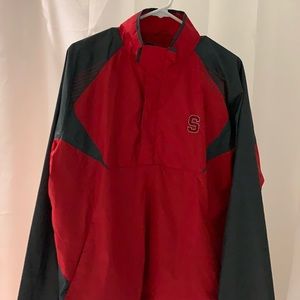 Men’s Stanford Logo StormPack Jacket Size M